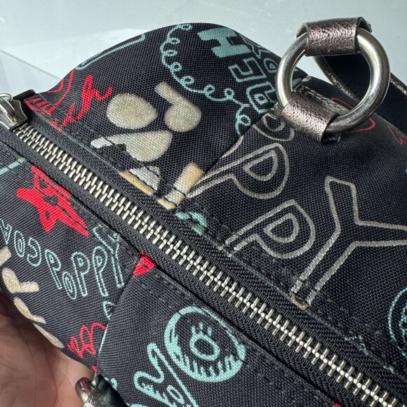 COACH POPPY GRAFFITI LUREX SATCHEL BAG #16200 - Picture 13 of 16